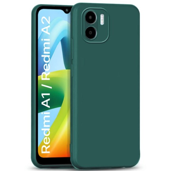 SENSO SOFT TOUCH XIAOMI REDMI A1 / REDMI A2 forest green backcover