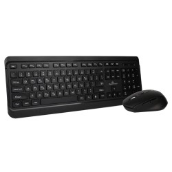 POWERTECH set ποντίκι & πληκτρολόγιο PT-1060, ασύρματο, 1600DPI, μαύρο