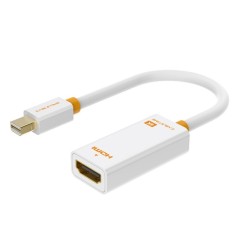 CABLETIME αντάπτορας Mini DisplayPort σε HDMI AV589, 4K, 0.2m, Λευκό