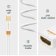 CABLETIME αντάπτορας Mini DisplayPort σε HDMI AV589, 4K, 0.2m, Λευκό CABLETIME αντάπτορας Mini DisplayPort σε HDMI AV589, 4K, 0.2m, Λευκό