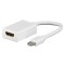 GOOBAY αντάπτορας Mini DisplayPort σε HDMI θηλυκό 51729, 0.15m, Λευκό
