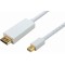 POWERTECH καλώδιο Mini DisplayPort σε HDMI CAB-DP012, 3m, Λευκό