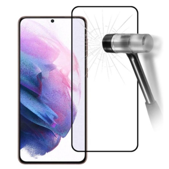 Tempered Glass with frame Samsung Galaxy A55 black frame