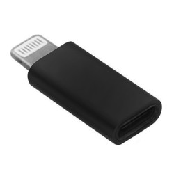 POWERTECH αντάπτορας Lightning σε USB-C θηλυκό CAB-UC021, μαύρος