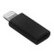 POWERTECH αντάπτορας Lightning σε USB-C θηλυκό CAB-UC021, μαύρος