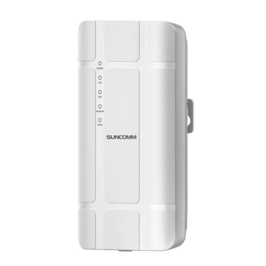 SUNCOMM outdoor 4G LTE CPE QC300K, 300Mbps Wi-Fi, 100Mbps LAN, IP65 SUNCOMM outdoor 4G LTE CPE QC300K, 300Mbps Wi-Fi, 100Mbps LAN, IP65