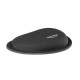 DELOCK στήριγμα καρπού για ποντίκι 12602, 25x115x165mm, μαύρο