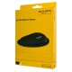DELOCK στήριγμα καρπού για ποντίκι 12602, 25x115x165mm, μαύρο