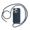 STRAP SILICONE CASE FOR IPHONE 14 PRO MAX DESIGN 1 NAVY