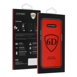 FULL GLUE 6D TEMPERED GLASS FOR XIAOMI REDMI 13C 4G/5G BLACK