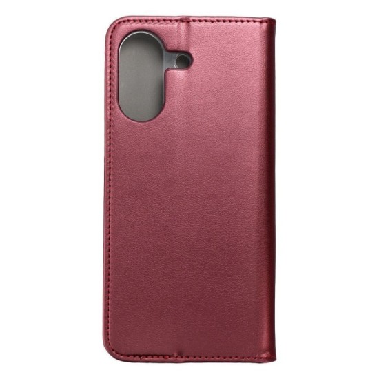 Smart Magneto book case for XIAOMI XIAOMI REDMI 13c / POCO C65 burgundy Smart Magneto book case for XIAOMI XIAOMI REDMI 13c / POCO C65 burgundy