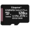 KINGSTON SDCS2/128GBSP CANVAS SELECT PLUS 128GB MICRO SDXC 100R A1 C10 SINGLE PACK
