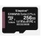 KINGSTON SDCS2/256GBSP CANVAS SELECT PLUS 256GB MICRO SDXC 100R A1 C10 SINGLE PACK