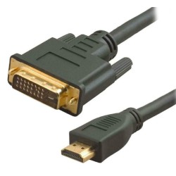 POWERTECH καλώδιο HDMI 19pin σε DVI 24+1 CAB-H024, Dual Link, μαύρο, 3m POWERTECH καλώδιο HDMI 19pin σε DVI 24+1 CAB-H024, Dual Link, μαύρο, 3m