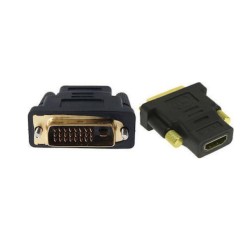 POWERTECH αντάπτορας DVI-I αρσενικό σε HDMI θηλυκό CAB-H056, μαύρο POWERTECH αντάπτορας DVI-I αρσενικό σε HDMI θηλυκό CAB-H056, μαύρο