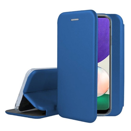 Smart Diva Book Case Samsung A22 4G Σκούρο Μπλε