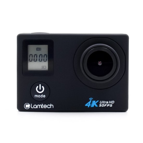LAMTECH Duo 4K Wi-Fi Action Camera + Τηλεχειριστήριο