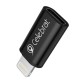 CELEBRAT αντάπτορας Lightning σε USB-C CA-03, 2A, 480Mbps, μαύρος