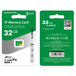 Borofone Memory card MicroSD 32GB SDHC Class10 90MB/s