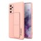 Silicon Magnetic Stand για Samsung A32 5G Ροζ