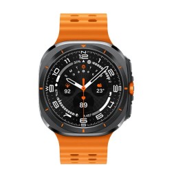 Samsung Galaxy Watch Ultra Titanium 47mm Αδιάβροχο με eSIM και Παλμογράφο (Titanium Gray)