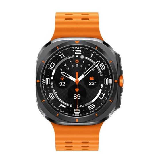 Samsung Galaxy Watch Ultra Titanium 47mm Αδιάβροχο με eSIM και Παλμογράφο (Titanium Gray)