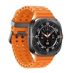 Samsung Galaxy Watch Ultra Titanium 47mm Αδιάβροχο με eSIM και Παλμογράφο (Titanium Gray)
