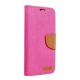 CANVAS Book case for SAMSUNG A25 5G pink