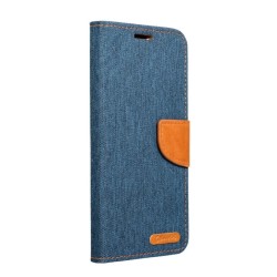 CANVAS Book case for SAMSUNG A55 5G navy blue