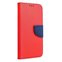 FANCY Book case for SAMSUNG A16 red / navy