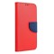 FANCY Book case for SAMSUNG A16 red / navy