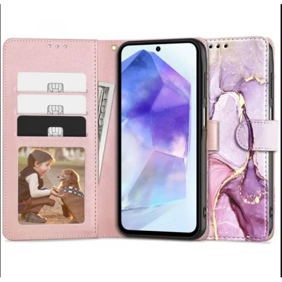 Tech-Protect Wallet Samsung Galaxy A55 5G Marble Tech-Protect Wallet Samsung Galaxy A55 5G Marble