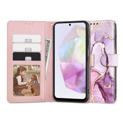 Tech-Protect Wallet Samsung Galaxy A35 5G Marble