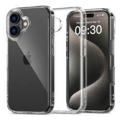 Case Tech-Protect Flexair Hybrid Apple iPhone 16 Clear Case Tech-Protect Flexair Hybrid Apple iPhone 16 Clear