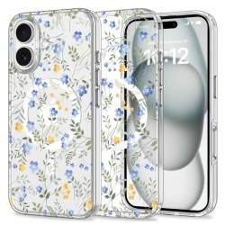 Case Tech-Protect Magmood MagSafe Apple iPhone 16 Spring Flowers
