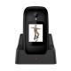 EVOLVEO EasyPhone FD αναδ/μενο κινητό για ηλικιωμένους με βάση φόρτισης (Black)
