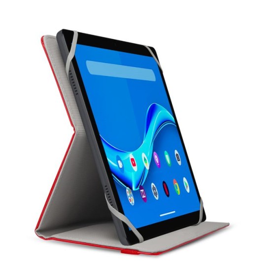 SBS TABLET UNIVERSAL BOOK CASE up to 11' red