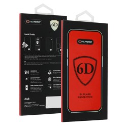 Tel Protect Full Glue 6D Tempered Glass for SAMSUNG GALAXY A16 5G BLACK