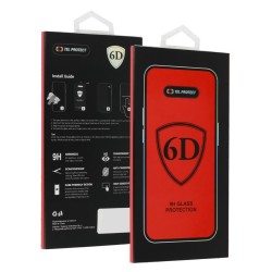 Tel Protect Full Glue 6D Tempered Glass for XIAOMI REDMI 14C BLACK