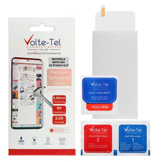 VOLTE-TEL TEMPERED GLASS MOTOROLA MOTO G54 5G XT2343-2 6.5