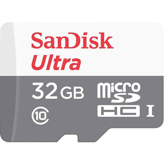 SANDISK ULTRA MEMORY MICROSDXC CARD - 32GB 100MB/S CLASS 10 UHS-I χωρις αντάπτορα