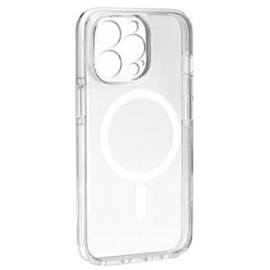 CLEAR MAG COVER case with camera protection compatible with MagSafe for IPHONE 15 PRO
