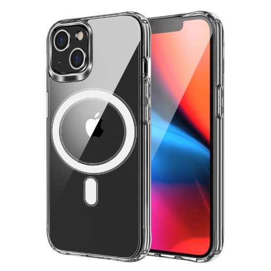 CLEAR MAG COVER case with camera protection for MagSafe for IPHONE 16 Pro Max transparent