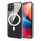 CLEAR MAG COVER case with camera protection for MagSafe for IPHONE 16 Pro Max transparent