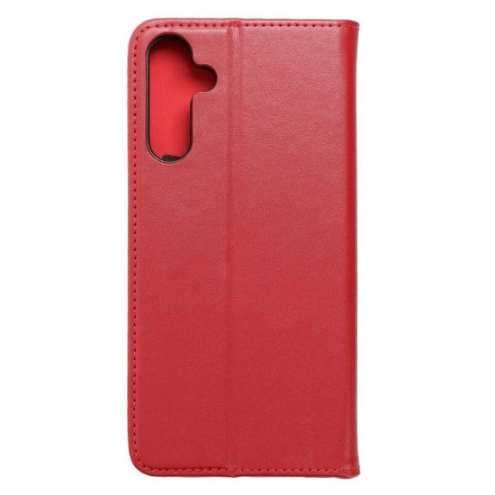 SMART PRO Book leather case for SAMSUNG A15 4G / A15 5G claret