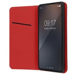 SMART PRO Book leather case for XIAOMI Redmi 14C claret