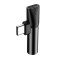 Baseus adapter L41 USB-C to USB-C - jack 3,5 mm black