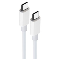 Maxlife MXUC-05 cable USB-C - USB-C 1,0 m 100W white