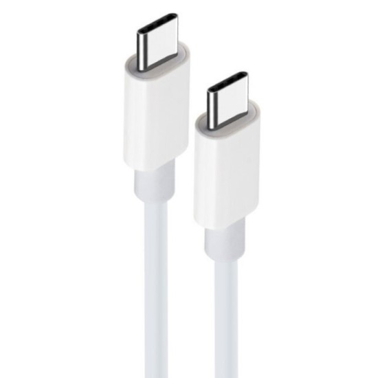 Maxlife MXUC-05 cable USB-C - USB-C 1,0 m 100W white