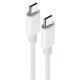 Maxlife MXUC-05 cable USB-C - USB-C 1,0 m 100W white